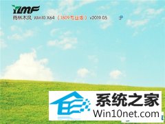 <b>ľ Win10 x641809רҵ棩v2019.05</b>