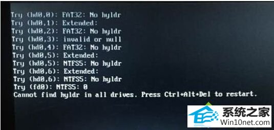 win10ϵͳʾcannot find hyldr in all driveswin10ϵͳͼĲ